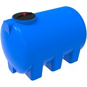 Емкость Н 2000 л&nbsp;&nbsp;синяя (горизонтальная)